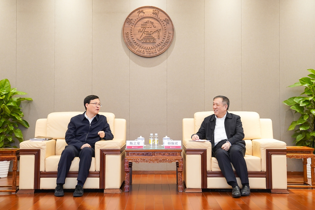 包头市委书记陈之常到访上海交大